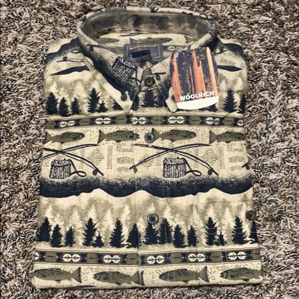 Woolrich large flannel shirt